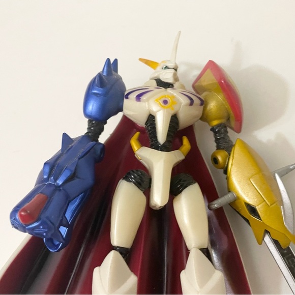 Digimon 2000 Omnimon Omegamon Bandai PVC Rubber Action Figure 6” Tall - Picture 14 of 16